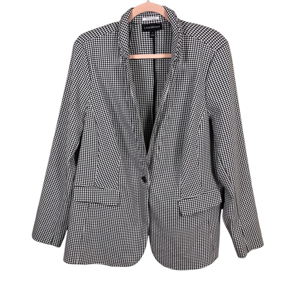 Lane Bryant Jackets & Blazers - Lane Bryant The Bryant Houndstooth Blazer